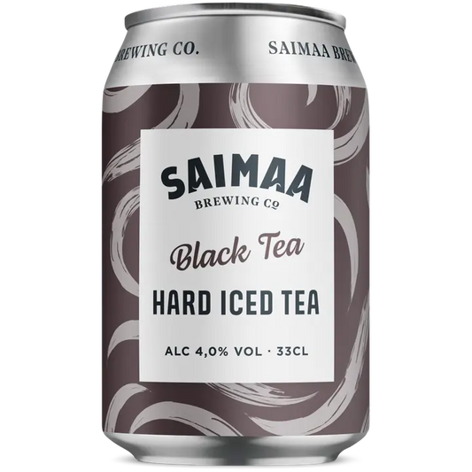 Saimaa Black Tea Hard Iced Tea 4,0% 0,33l tölkki｜Saimaa 红茶硬冰茶 4.0% 0.33l 罐装