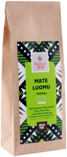 Forsman tea Luomu Mate maustamaton yrttitee 100 g｜Forsman 茶有机马黛茶原味花草茶 100 g