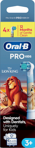 Oral-B PRO Kids 3+ 狮子王替换刷头 4kpl