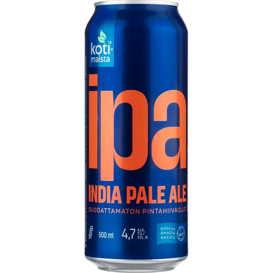 Kotimaista IPA olut 4,7% 0,5L｜Kotimaista IPA饮料 4.7% 0,5L