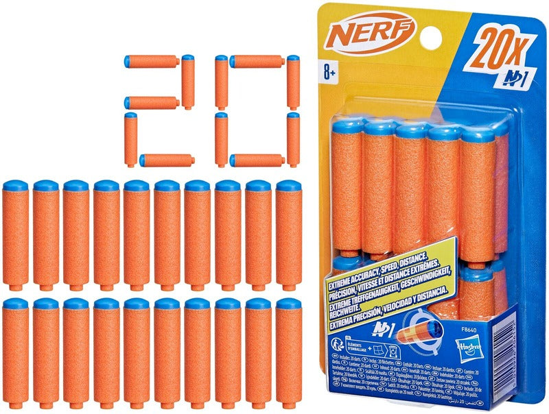 Hasbro Nerf N系列弹药补充装 20 kpl｜Nerf ammusten täyttöpakkaus N Series 20 kpl