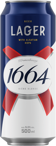 1664 Lager Olut 5,0% tölkki 0,5L