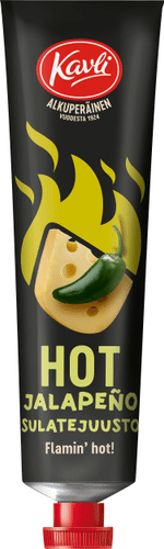 Kavli Levittyvä hot jalapeno sulatejuusto 175g