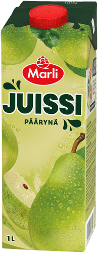 Marli Juissi Päärynämehujuoma 1 L｜Juissi Marli Juissi 梨汁饮料 1 L