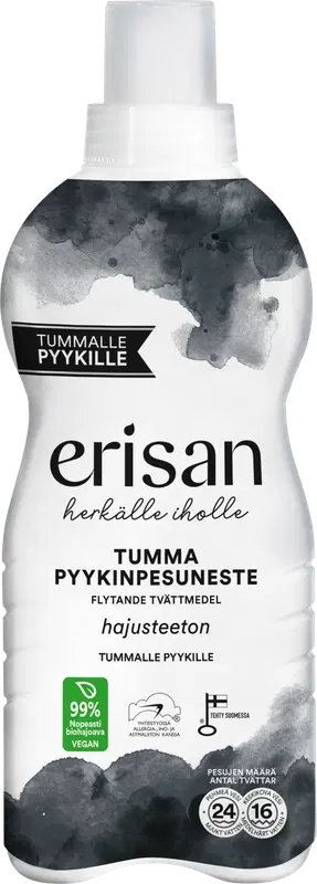 Erisan 无香型深色衣物洗衣液 850 ml｜Erisan Hajusteeton  Tumma Pyykinpesuneste 850 ml