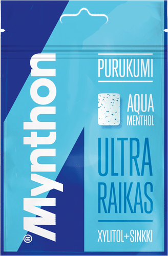 Mynthon 薄荷木糖醇口香糖 44g｜Mynthon Aqua Menthol ksylitolipurukumi 44g