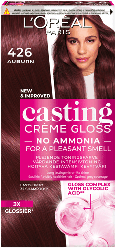 L'Oréal Paris Casting Crème Gloss 426 Auburn semi-permanent hiusväri normaaleille hiuksille 1 pce