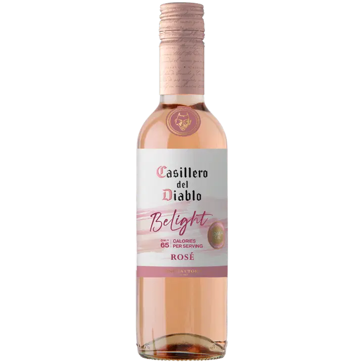 Casillero del Diablo Rosé 8 %, 0,375 l roseeviini lasipullo｜Casillero del Diablo 桃红 8%，0.375 升桃红葡萄饮料玻璃瓶