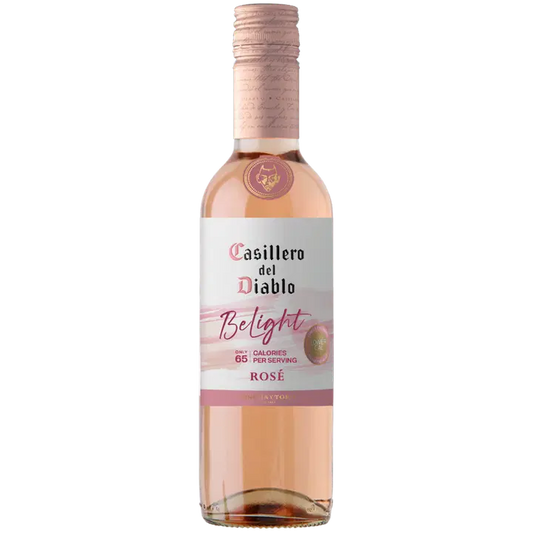 Casillero del Diablo Rosé 8 %, 0,375 l roseeviini lasipullo｜Casillero del Diablo 桃红 8%，0.375 升桃红葡萄饮料玻璃瓶