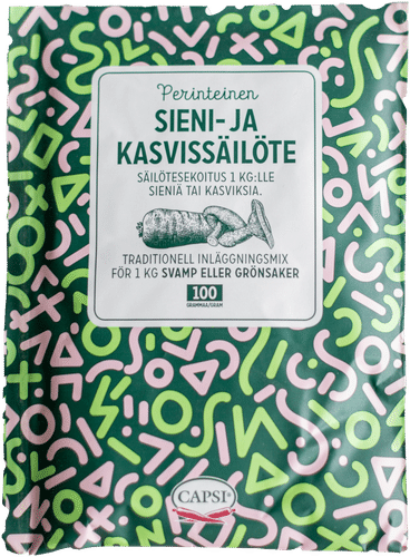 Capsi Sienisäilöte 100g｜Capsi 蘑菇罐头 100g