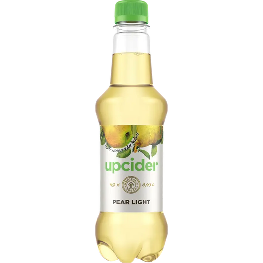 Upcider Pear Light siideri 4,7% 0,43 l｜Upcider 梨淡苹果饮品 4.7% 0,43 l