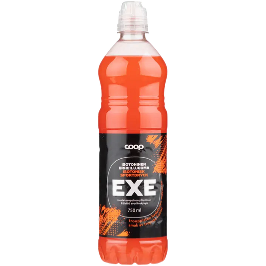 Coop Exe isotoninen urheilujuoma trooppinen 0,75l｜Coop Exe热带等渗运动饮料 0,75l