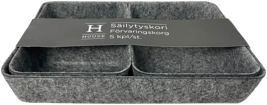 House 收纳篮 5件套