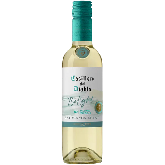 Casillero del Diablo Belight Sauvignon Blanc 8 %, 0,375 l valkoviini lasipullo｜Casillero del Diablo Belight 长相思 8%，0.375 升白葡萄饮料玻璃瓶