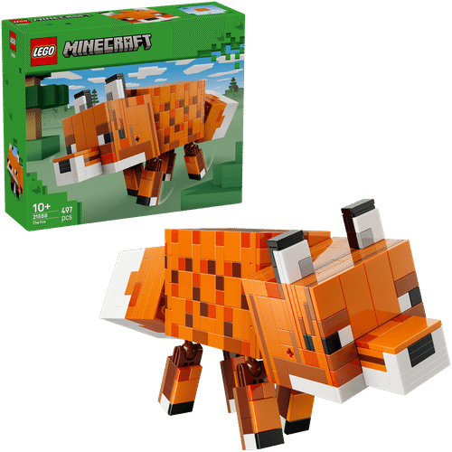 LEGO Minecraft 乐高®我的世界 21588 狐狸