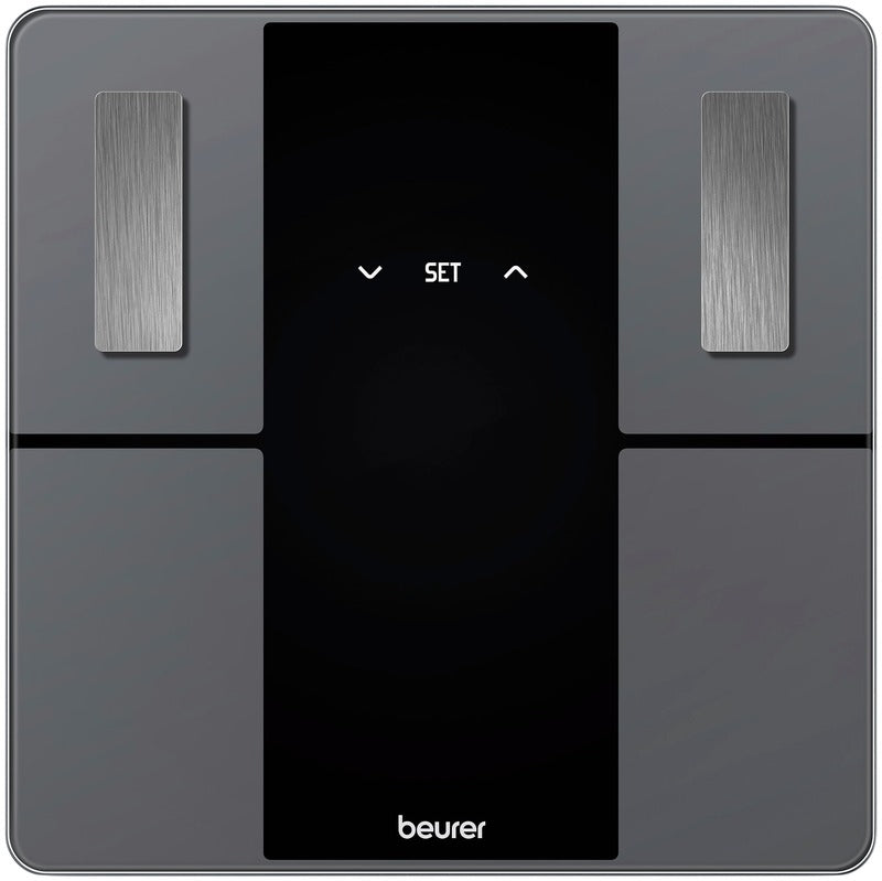 Beurer 超级黑色版BF500蓝牙诊断秤｜Beurer Super Black Edition diagnostiikkavaaka BF500, bluetooth