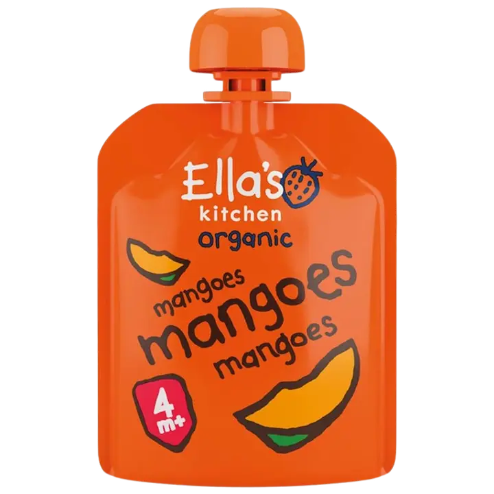 Ella's Kitchen Mangoa mangosose LUOMU 70g｜Ella´s Kitchen Ella's Kitchen Mangoa 有机芒果泥 70g