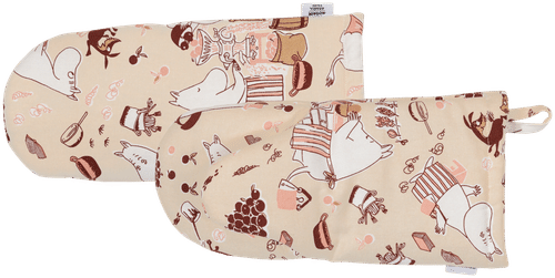 Moomin Arabia 姆明烤箱手套 15x34cm 清洁场景