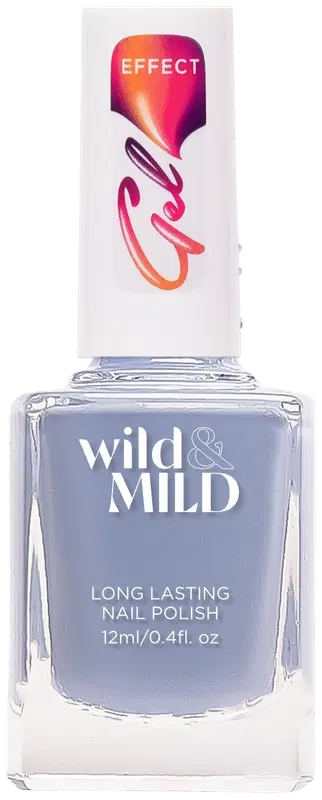 Wild&Mild 凝胶效果指甲油 GE84 水蓝微风 12 ml｜Wild&Mild Gel Effect nail polish GE84 Aqua Breeze 12 ml