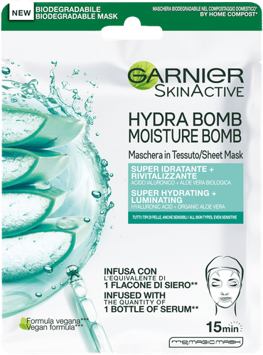 Garnier SkinActive Hydra Bomb 超保湿焕活片状面膜 28g
