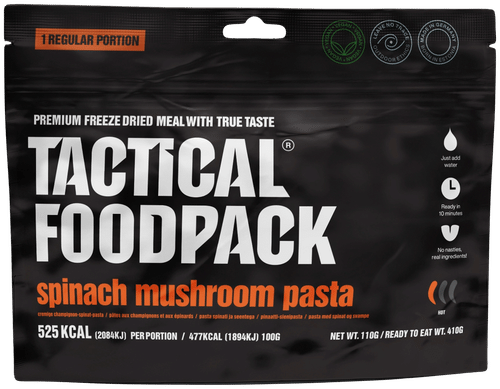 Tactical Foodpack pinaatti-sienipasta