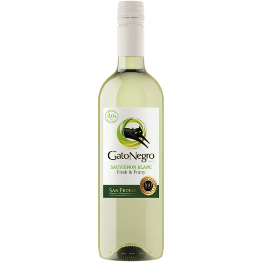Gato Negro Sauvignon Blanc 8,0 til-% 0,75 L pullo｜Gato Negro 长相思 8.0 vol% 0.75 L 瓶
