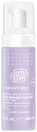 BodyBoom Superstar kosteuttava ja heleyttävä puhdistusvaahto 150ml