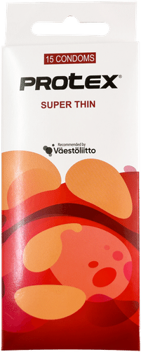 Protex® SUPER THIN ohut kondomi 15 kpl