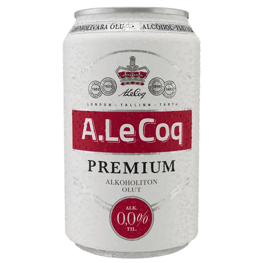 A. Le Coq Alkoholiton 0,0% olut 0,33 l tlk｜A. Le Coq 0度 0.0% 饮料 0.33 升 tlk