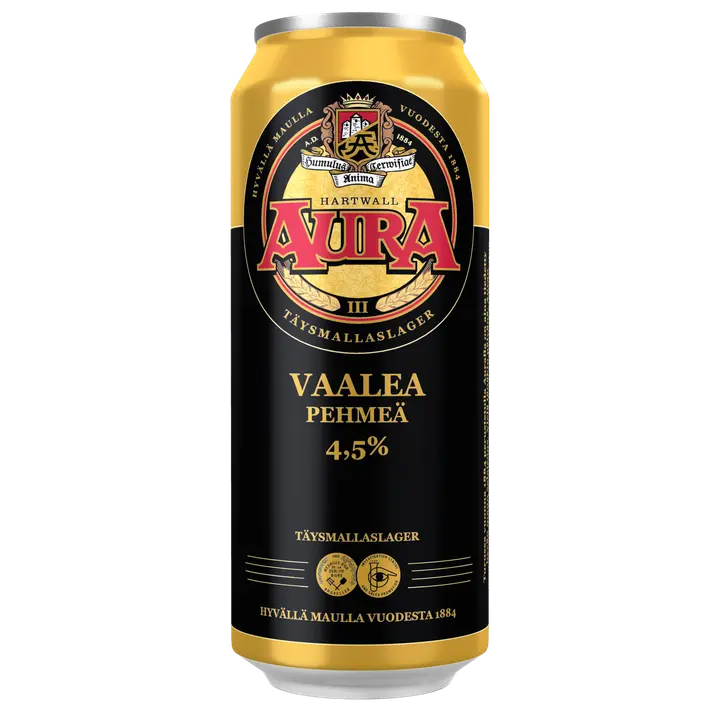 Aura olut 4,5% 0,5 l｜Aura 饮料 4.5% 0,5 l