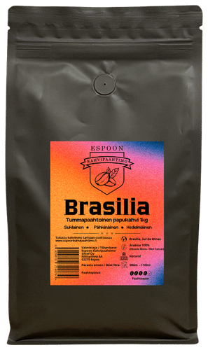 Espoon Kahvipaahtimo 巴西利亚咖啡豆 1 kg｜Espoon Kahvipaahtimo Brasilia papukahvi 1 kg