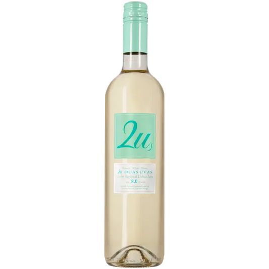 2U Duas Uvas Vinho Regional Lisboa valkoviini 8,0 til-% 75cl plo｜2U Duas Uvas Vinho 里斯本地区白葡萄饮料 8.0 vol% 75cl plo