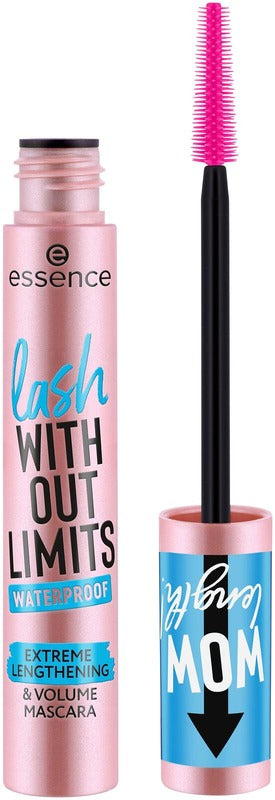 Essence 无极限防水纤长浓密睫毛膏 03 黑色防水 13 ml｜essence lash WITHOUT LIMITS WATERPROOF EXTREME LENGTHENING & VOLUME MASCARA 03 Black Waterproof 13 ml