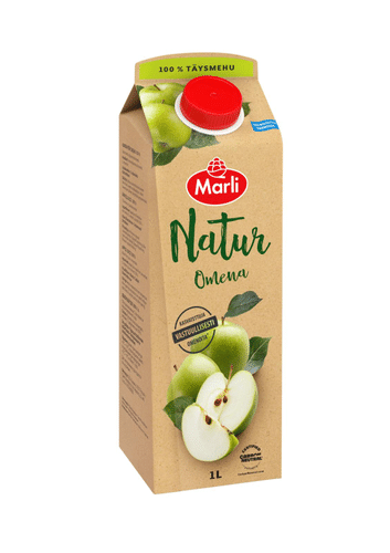 Natur Marli Natur 苹果汁 100% 1 L