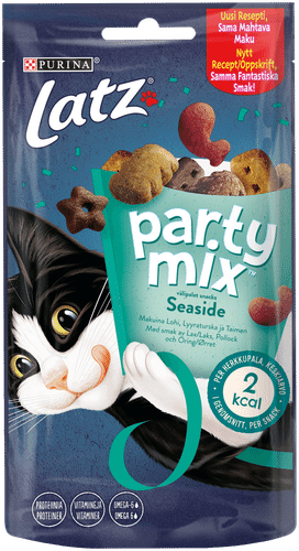Latz 60g Party Mix snacks Seaside Mix Lohen, Seitin & Taimenen makuinen