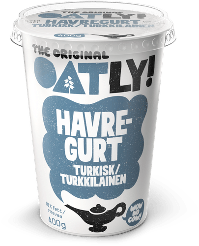 Oatly 土耳其风味燕麦酸奶 400g｜Oatly Havregurt Turkkilainen 400g