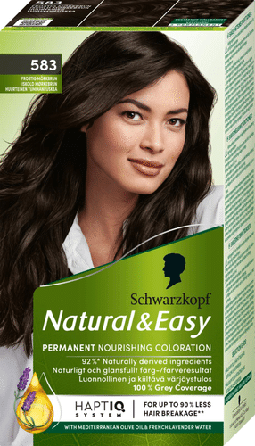 Schwarzkopf Natural & Easy 583 霜感深棕色染发剂
