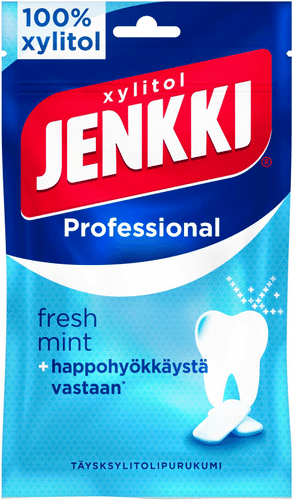 Jenkki Professional Freshmint全木糖醇口香糖 90g