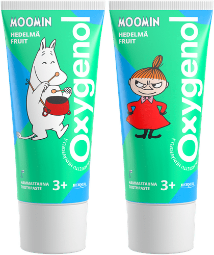 Oxygenol 姆明 50ml 水果牙膏 3+