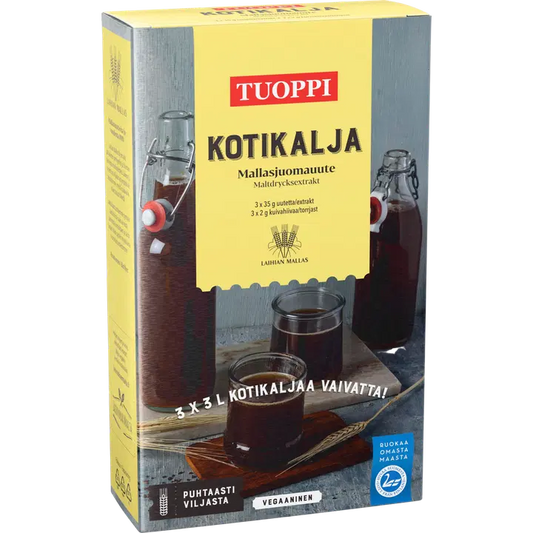 Tuoppi Kotikalja mallasjuomauute 3x35g｜Tuoppi Kotikalja 麦芽饮料提取物 3x35g