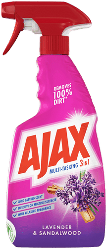 Ajax 提神三合一薰衣草与檀香清洁喷雾 500ml