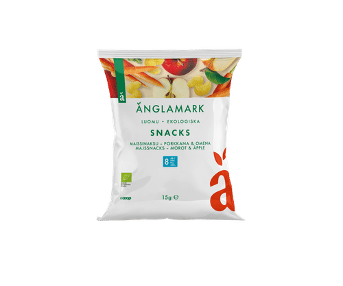 Änglamark 有机玉米棒 胡萝卜-苹果 15 g
