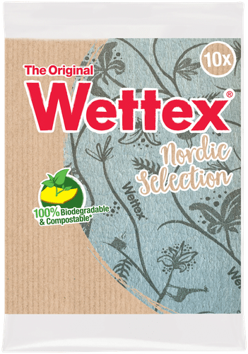 Wettex 经典海绵巾10片 北欧精选