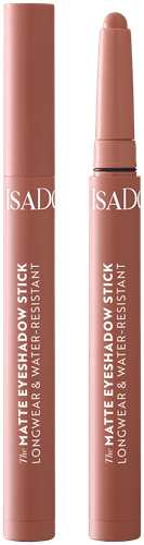 Isadora The Matte Eyeshadow Stick Longwear & Water-Resistant luomiväripuikko 61 Apricot Blush 1,2 g
