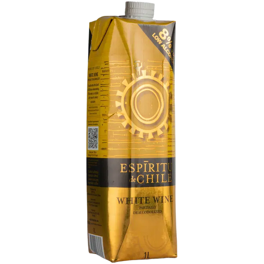 Espiritu de Chile valkoviini 8% 1L Tetra｜Espiritu de Chile 白葡萄饮料 8% 1L Tetra