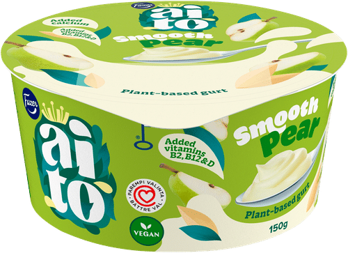 Fazer Aito 植物基Gurtti梨味150克，梨燕麦零食