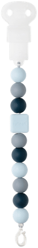 Nattou 硅胶奶嘴链，海军蓝｜Nattou Tuttiketju Silikoni, Navy