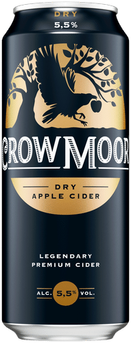 Crowmoor Dry Apple omenasiideri 5,5 % tölkki 0,5 L