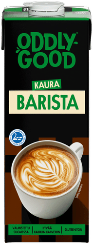 Oddlygood ® Barista燕麦饮 1升 UHT 无麸质｜Oddlygood® Barista kaurajuoma 1 l UHT gluteeniton