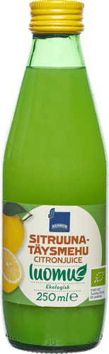 Rainbow 250ml sitruunatäysmehu luomu｜Rainbow 250毫升有机柠檬汁